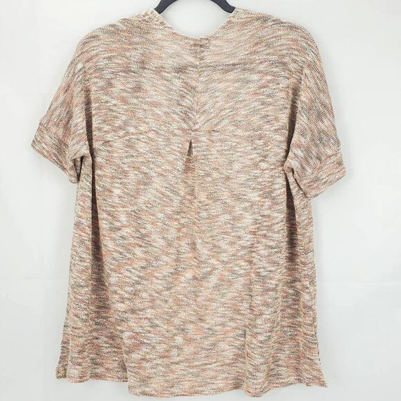 Torrid Coastalcore Faux Wrap Top Pastel Coquette Lightweight Knit NWT Size 10/12 - Picture 3 of 8